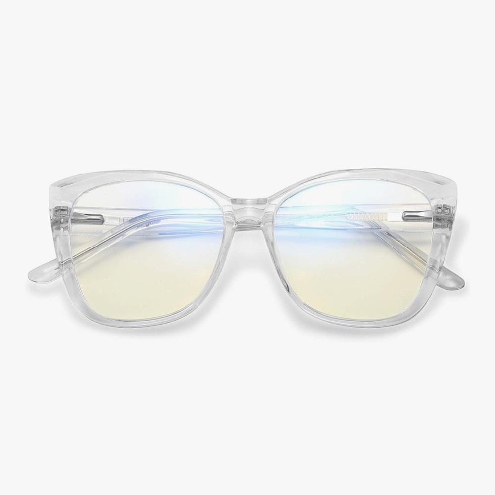 MAXJULI | Clear Cat Eye Blue Light Blocking Glasses